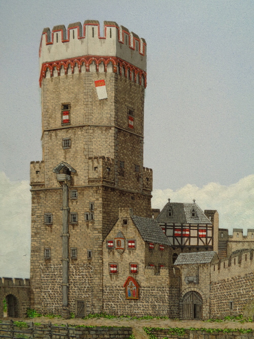 Bayenturm mit Ark 2 Turm Bayenturm mit Ark 2 Turm
